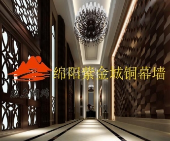 錦陽紫禁城銅幕墻
